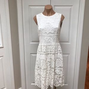 White/cream laced Tommy Hilfiger Dress